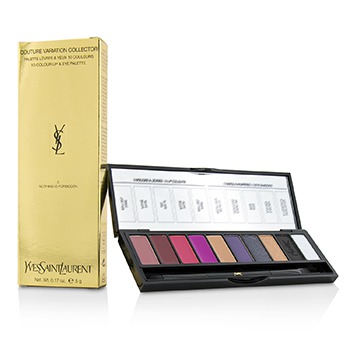 216750 5 G Couture Variation Collector 10 Colour Lip & Eye Palette - No. 5 Nothing Is Forbidden
