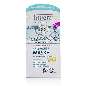 Lavera 221718 2 X 5 Ml Basis Sensitiv Q10 Anti-ageing Mask