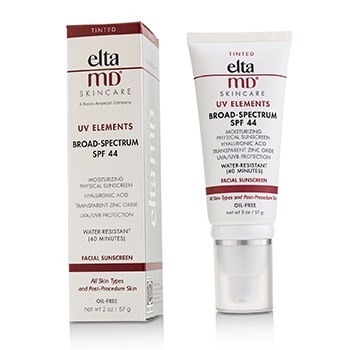 219161 2 Oz Uv Elements Moisturizing Physical Tinted Facial Sunscreen Spf 44 For All Skin Types & Post-procedure Skin