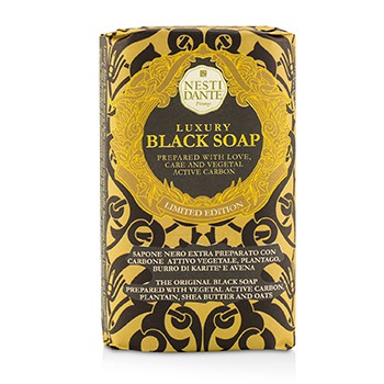 221047 8.8 Oz Luxury Black Soap With Vegetal Active Carbon