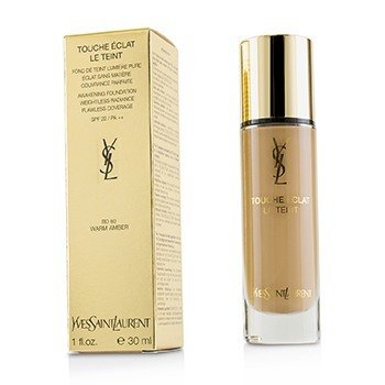 223342 1 Oz Touche Eclat Le Teint Awakening Foundation Spf 22, No.bd60 Warm Amber