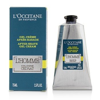 L Occitane 223242 2.5 Oz L Homme Cologne Cedrat After Shave Gel Cream