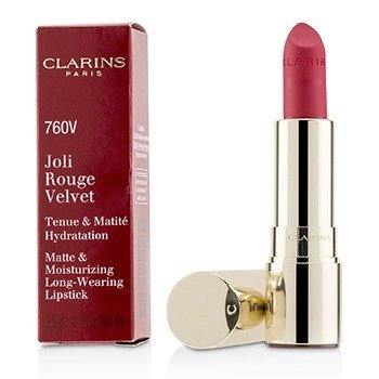 220615 0.1 Oz Joli Rouge Velvet Matte & Moisturizing Long Wearing Lipstick, No.760v Pink Cranberry 80032882