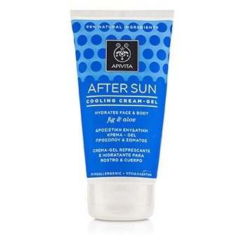 223215 5 Oz After Sun Face & Body Cooling Cream-gel With Fig & Aloe