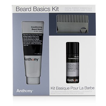 222993 3 Piece Beard Basics Kit For Men