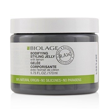 222780 170 Ml & 5.75 Oz Biolage Raw Bodifying Styling Jelly For Hair