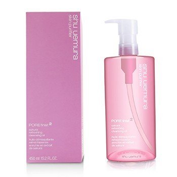 222836 450 Ml & 15.2 Oz Sakura Refreshing Cleansing Oil