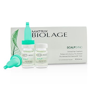 187161 10 X 6 Ml & 0.2 Oz Biolage Scalpsync Aminexil Hair Treatment Tonic