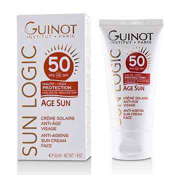 226186 1.4 Oz Sun Logic Age Sun Anti-ageing Sun Cream For Face - Spf 50