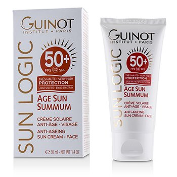 226182 1.7 Oz Sun Logic Age Sun Summum Anti Ageing Sun Cream For Face - Spf 50 Plus