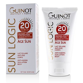 226185 4.4 Oz Sun Logic Age Sun Anti-ageing Sun Lotion For Body - Spf 20