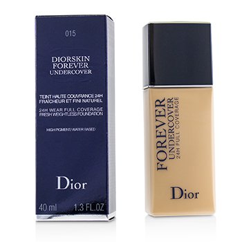 225348 1.3 Oz Diorskin Forever Undercover 24h Wear Full Coverage Water Based Foundation - No. 015 Tender Beige