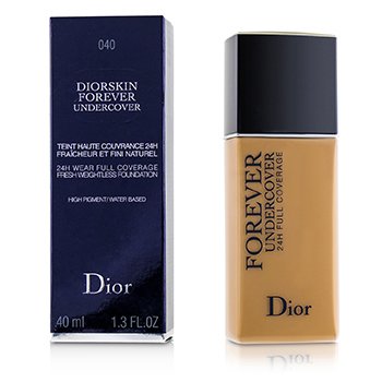 225359 1.3 Oz Diorskin Forever Undercover 24h Wear Full Coverage Water Based Foundation - No. 040 Honey Beige