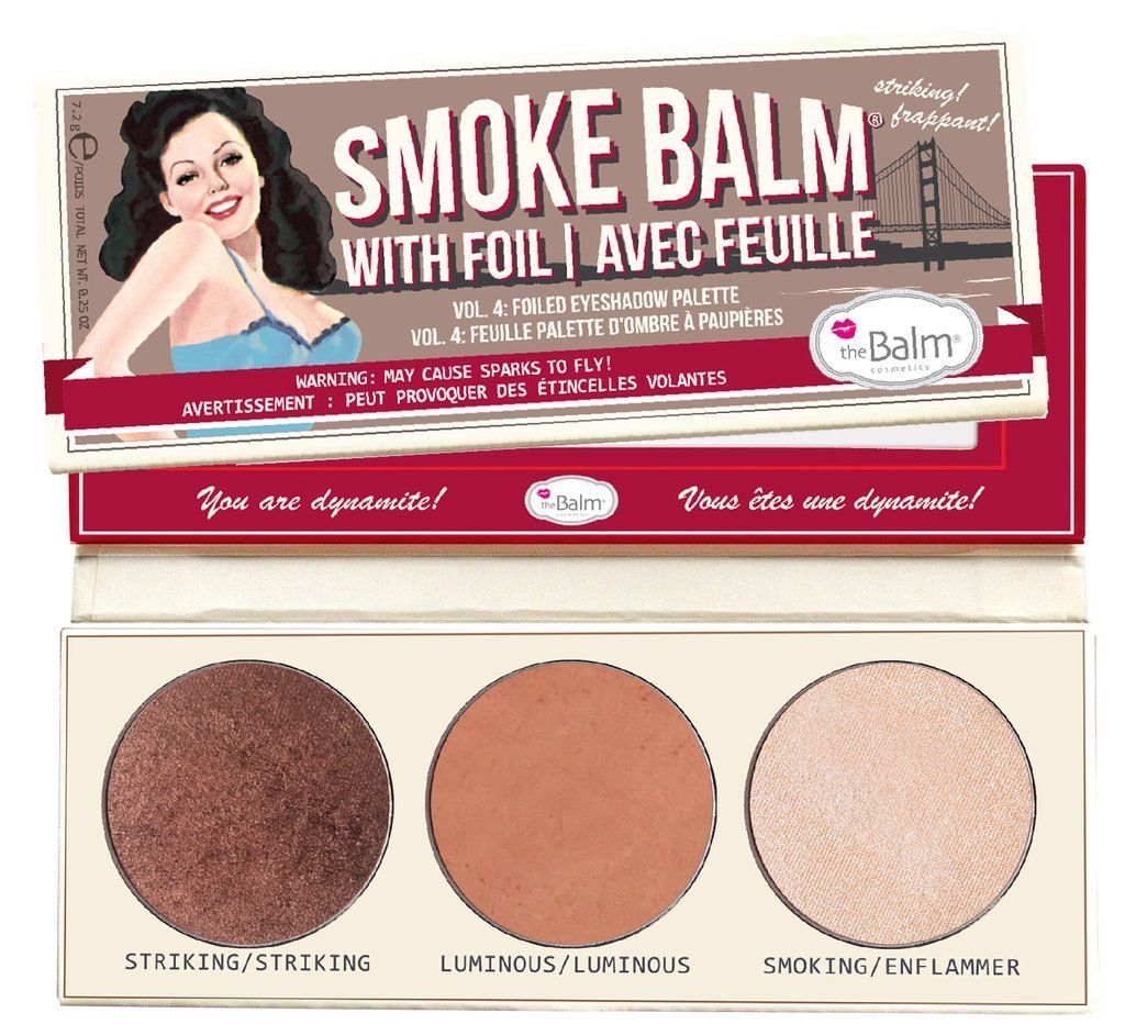 227159 Smoke Balm With Foil Volume 4 Foiled Eyeshadow Palette