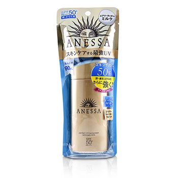 225688 3 Oz Anessa Perfect Uv Sunscreen Skincare Milk - Spf 50 Plus Pa