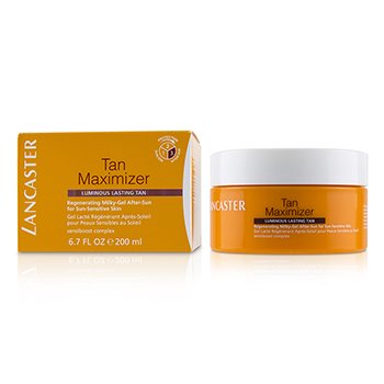 225131 6.7 Oz Tan Maximizer Regenerating Milky-gel After-sun For Sun-sensitive Skin - Luminous Lasting Tan