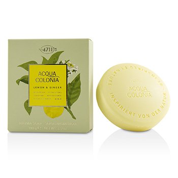 4711 226207 3.5 Oz Acqua Colonia Lemon & Ginger Aroma Soap For Men