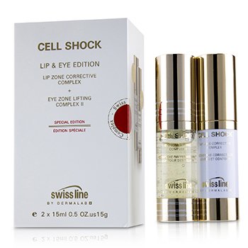 231204 2 X 15 Ml Cell Shock Lip & Eye Edition Set