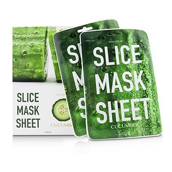 230767 Slice Mask Sheet - Cucumber, 10 Sheets