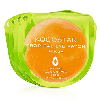 230765 Unscented Tropical Eye Patch - Papaya Extract, 10 Pair