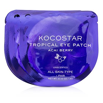 230766 Unscented Tropical Eye Patch - Acai Berry Extract, 10 Pair