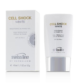 230815 1.7 Oz Cell Shock White Brightening Bi-phase Veil Spf35 Skincare