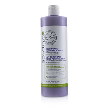 233470 16.9 Oz Biolage R.a.w. Color Care Acidic Milk Rinse For Freshly Colored Hair