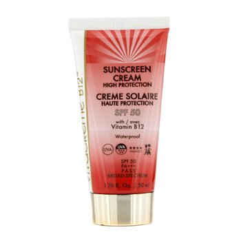 173870 1.76 Oz Sunscreen Cream High Protection Spf 50 Waterproof