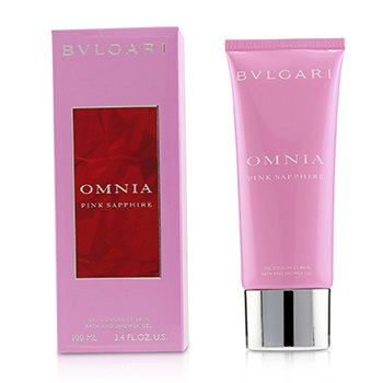 235112 3.4 Oz Omnia Pink Sapphire Bath & Shower Gel