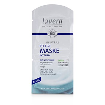 Lavera 234131 5 Ml Neutral Intensive Care Mask - Pack Of 2