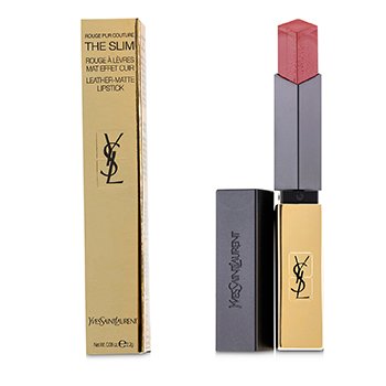 231055 0.08 Oz Rouge Pur Couture The Slim Leather Matte Lipstick, No.23 Mystery Red