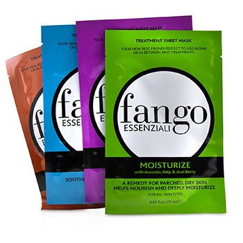 235824 0.83 Oz Fango Essenziali Treatment Sheet Mask Box Set - Pack Of 4
