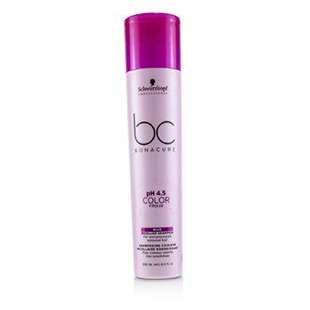 232312 8.5 Oz Bc Bonacure Ph 4.5 Color Freeze Rich Micellar Shampoo For Overprocessed Coloured Hair
