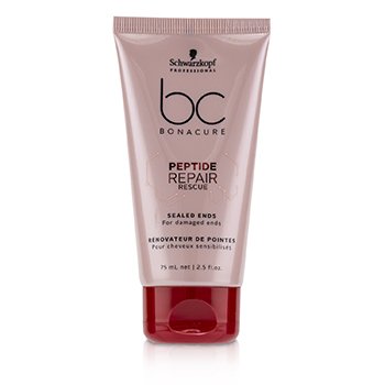 232298 2.5 Oz Bc Bonacure Peptide Repair Rescue Sealed Ends For Damaged Ends