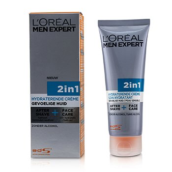 233049 2.5 Oz Mens Expert Face Creme 2-in-1 After Shave Plus Face Care