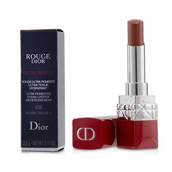 234060 0.11 Oz Rouge Dior Ultra Lipstick, No.436 Ultra Trouble