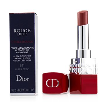 234068 0.11 Oz Rouge Dior Ultra Lipstick, No.641 Ultra Spice