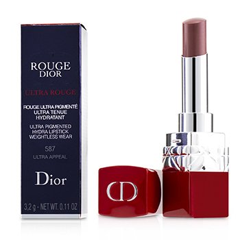 234066 0.11 Oz Rouge Dior Ultra Lipstick, No.587 Ultra Appeal