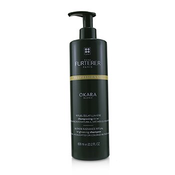 240277 20.2 Oz Okara Blond Blonde Radiance Ritual Brightening Shampoo - Natural, Highlighted Or Colored Blonde Hair