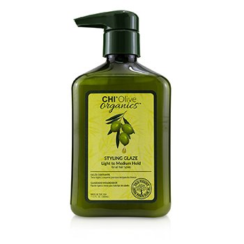 238579 11.5 Oz Olive Organics Styling Glaze - Light To Medium Hold For All Hair Types