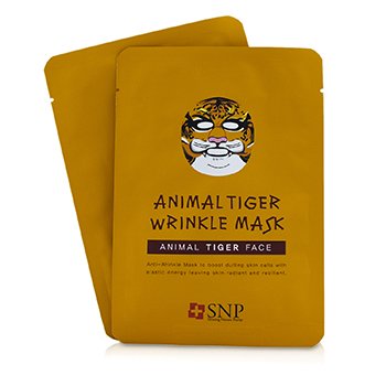 240708 0.84 Oz Animal Tiger Wrinkle Mask