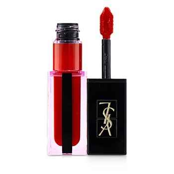 238798 0.20 Oz Rouge Pur Couture Vernis Plus Levres Water Stain - No.618 Wet Vermilion