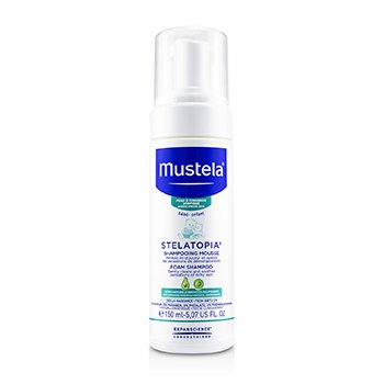 241171 5.07 oz Stelatopia Foam Shampoo for Gently Cleans & Soothes Sensations of Itchy Skin