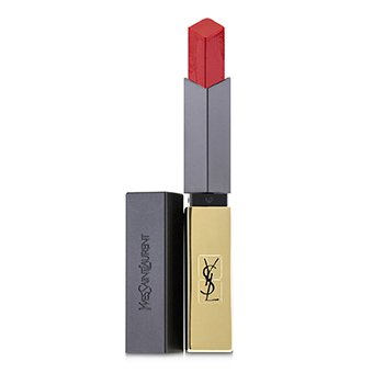 241181 0.08 Oz Rouge Pur Couture The Slim Leather Matte Lipstick - No.13 Original Coral