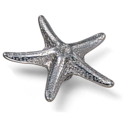 56726 Oceana Knob Starfish, Polished Chrome