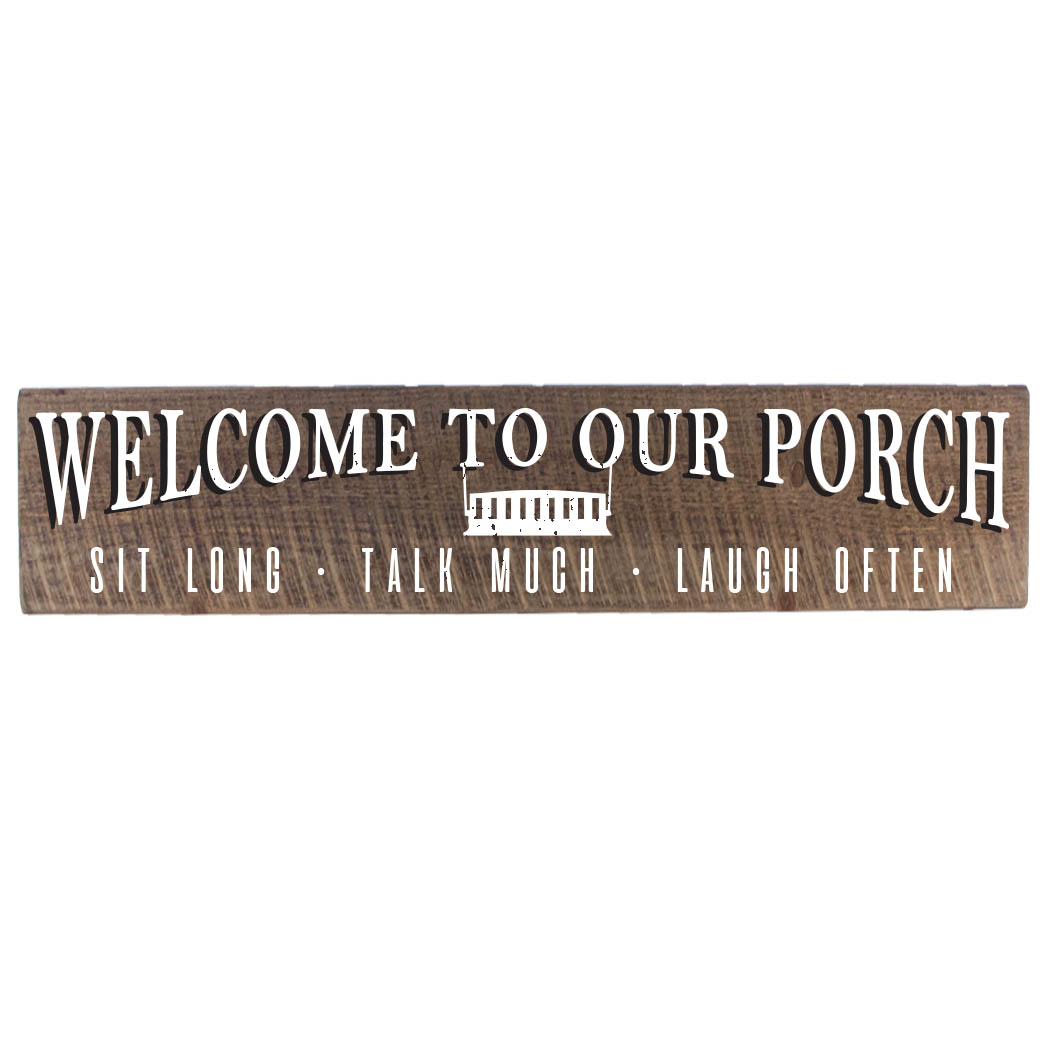 1044-003-r151 Welcome To Our Porch Barn Board