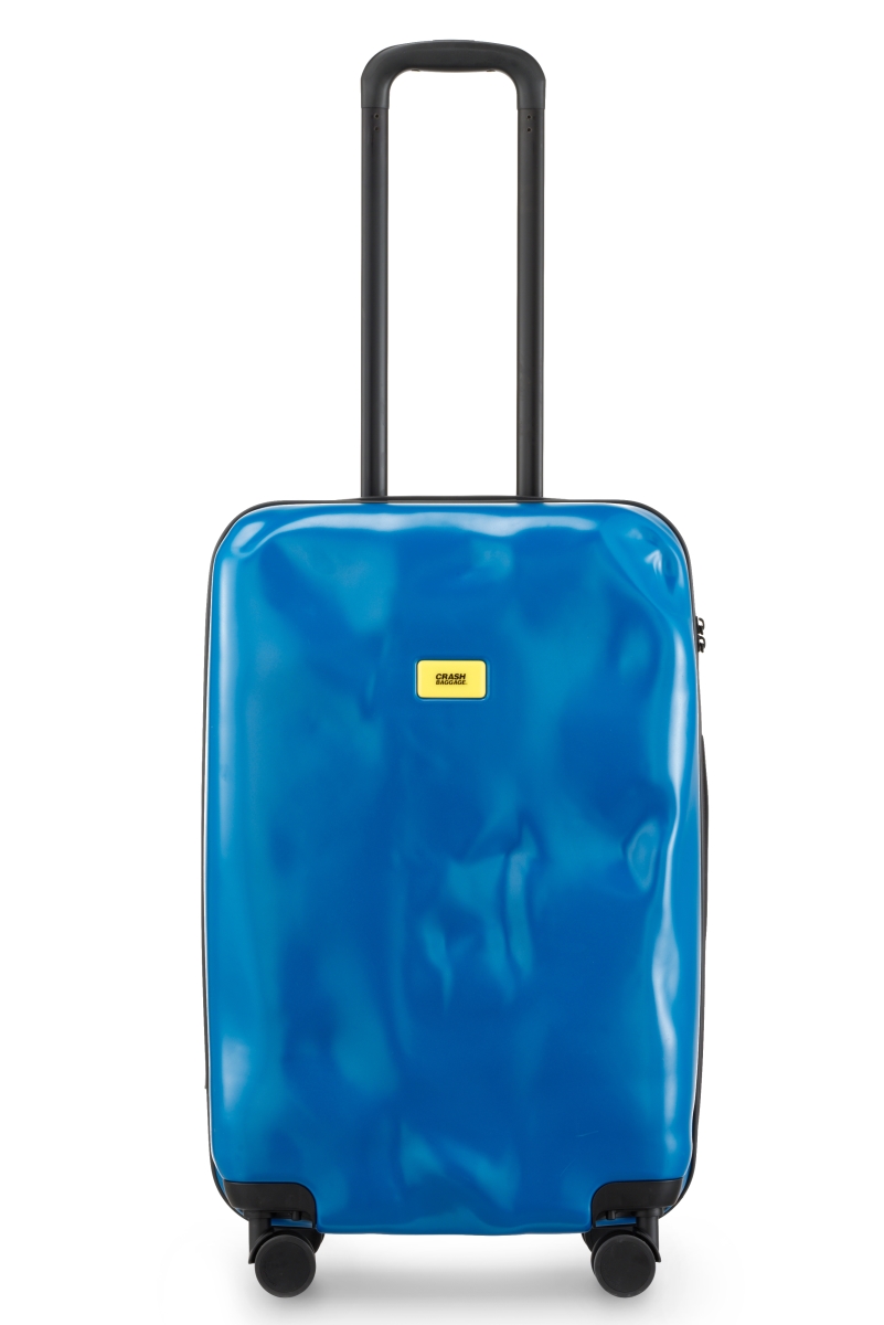 Cb102-14 Pioneer 4 Wheel Trolley Suitcase, Paint Blue - Medium