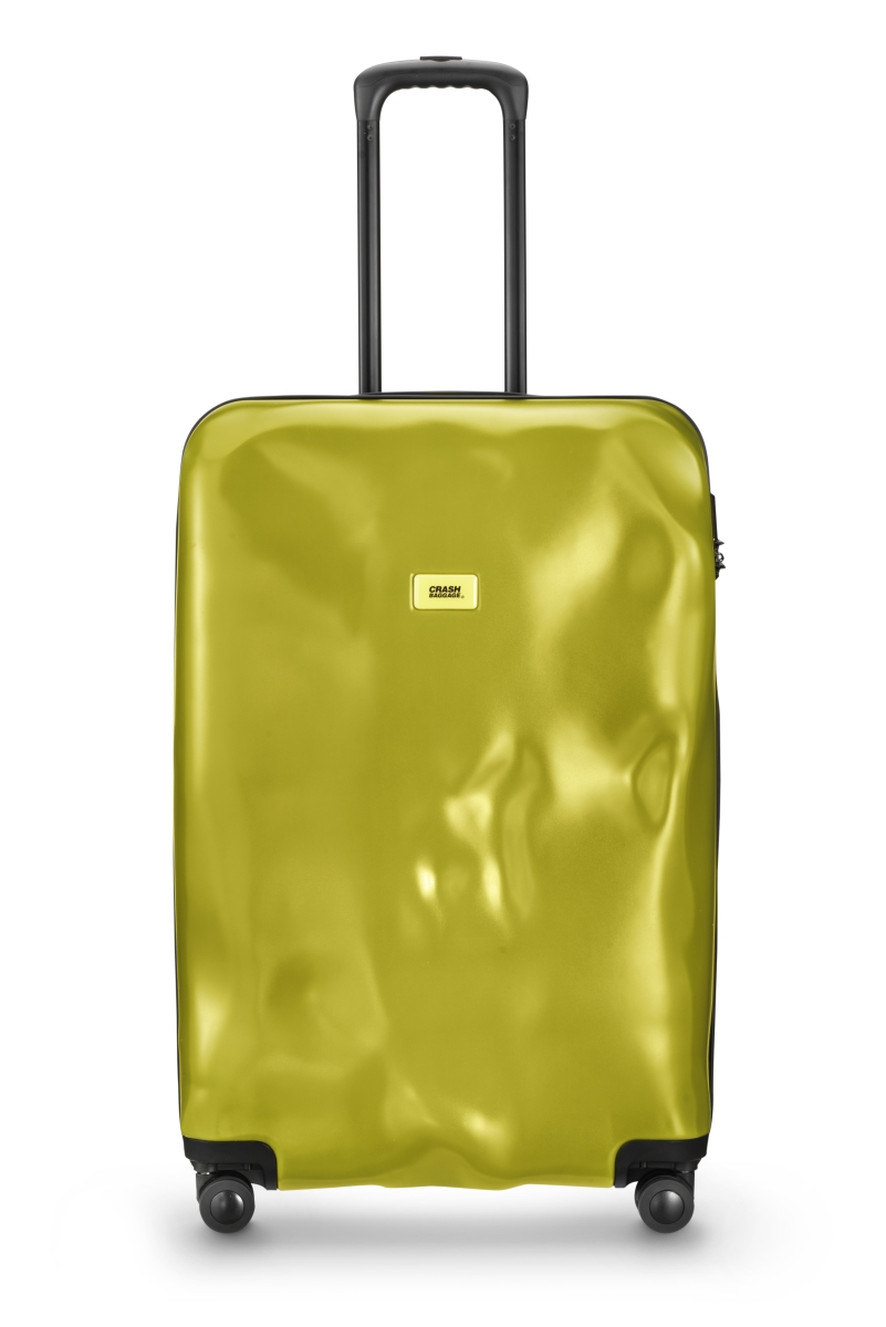 Cb103-10 Pioneer 4 Wheel Trolley Suitcase, Oil Green - Large