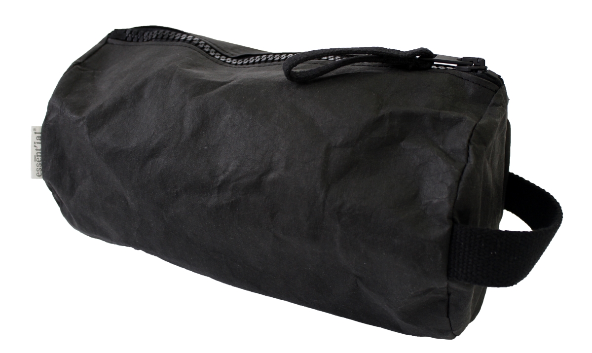 Essential Es002230 Zip Cilindro Duffel Bag, Black