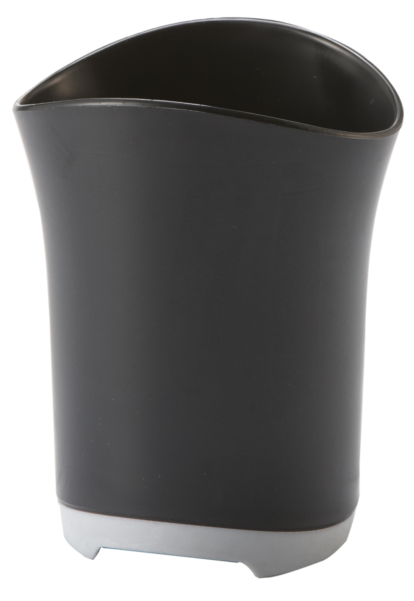00108b06c Iceland-series Rubber Grip Pencil Cup, Black - Pack Of 6